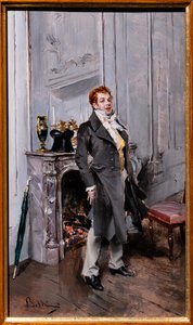 科克兰·艾内的肖像 作者 乔凡尼·博尔迪尼（Giovanni Boldini）