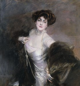 迪亚兹·阿尔贝蒂尼的肖像，1909年 作者 乔凡尼·博尔迪尼（Giovanni Boldini）