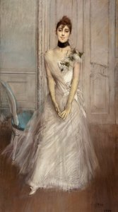 埃米莉亚娜-孔查-德-奥萨的画像 作者 乔凡尼·博尔迪尼（Giovanni Boldini）