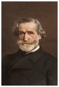 朱塞佩威尔第的肖像，1886年