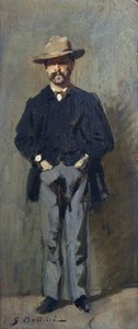 莱奥波尔多·皮萨卡尼的肖像 作者 乔凡尼·博尔迪尼（Giovanni Boldini）
