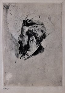 保罗·赫勒的肖像 作者 乔凡尼·博尔迪尼（Giovanni Boldini）