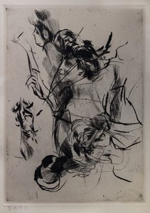 一个年轻女子与数字的肖像 作者 乔凡尼·博尔迪尼（Giovanni Boldini）