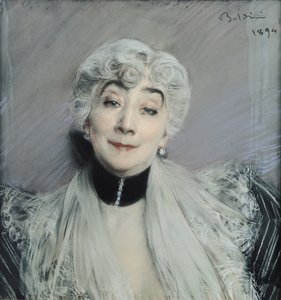伯爵夫人de Martel de Janville的肖像，被称为Gyp（1850-1932），1894年