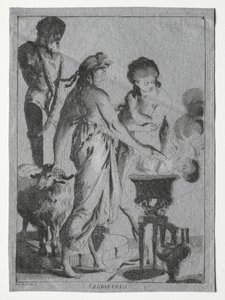 祭祀，约1775-1776。 作者 乔瓦尼·大卫