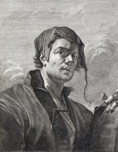 Gerrit van Honthorst（1590-1656），由Cosimo Mogalli（1667-1730）雕刻