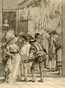 熏制烟具的商店，1791年，1928年 作者 乔瓦尼·多梅尼科·蒂埃波罗