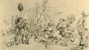 大卫的胜利，c1759，1928年 作者 乔瓦尼·多梅尼科·蒂埃波罗