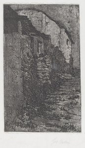罗马附近的Bauco [罗马附近的Bauco] 作者 乔凡尼·法托里（Giovanni Fattori）