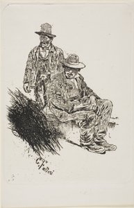 牧民 作者 乔凡尼·法托里（Giovanni Fattori）