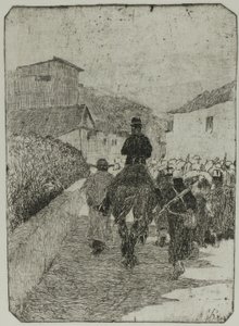 军事长廊 作者 乔凡尼·法托里（Giovanni Fattori）