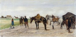 罗马的乡村 作者 乔凡尼·法托里（Giovanni Fattori）