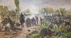 库斯托扎之战 作者 乔凡尼·法托里（Giovanni Fattori）