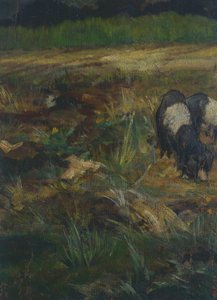 托斯卡纳-马雷玛，细节（布面油画 作者 乔凡尼·法托里（Giovanni Fattori）