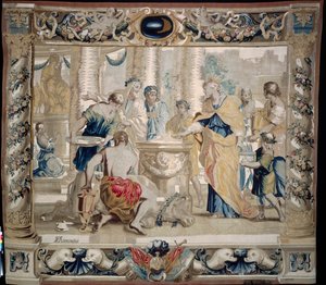 狄多（Dido）牺牲了婚姻女神朱诺（Juno），1679年。