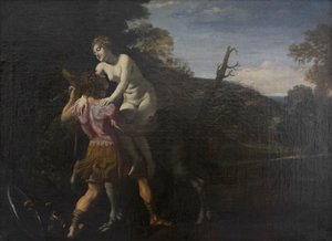 罗杰释放安杰莉卡，约 1616 年（布面油画） 作者 Giovanni Lanfranco