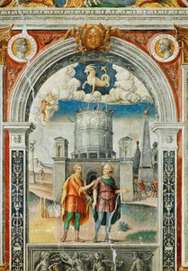 曼托瓦阿尔科宫黄道十二宫大厅壁画（壁画）