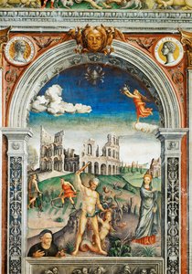 曼托瓦阿尔科宫黄道十二宫大厅壁画（壁画）