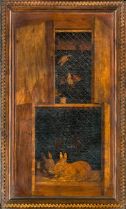 Lignaean Canonical 合唱团，由 Giovanni Maria Platina 镶嵌，1484 年，Superior Stall 作者 乔瓦尼·玛丽亚·普拉蒂纳