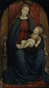 处女和儿童，约1480年 作者 乔凡尼·马蒂诺·斯潘佐蒂