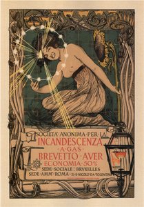 白炽公司，1895年 作者 乔凡尼·马塔洛尼（Giovanni Mataloni）