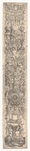 饰板：被孩子骑着的特莱顿，约1505-1515。 作者 乔万尼·彼得罗·达比拉戈