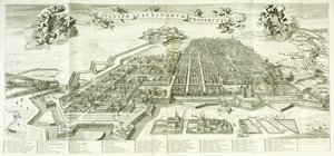 都灵景色，1672年 作者 乔凡尼·汤玛索·博尔戈尼奥