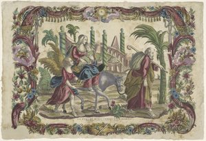 飞往埃及
La fuga de Jesus Christo en Egipto / Fugo domini nostri Jesu Christi in Egiptum（标题见实物）