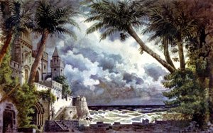 奥赛罗，布景设计，c.1920-30（插图） 作者 乔凡尼·祖卡雷利
