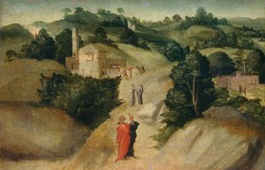 传说中的场景，大概在1515-1520年间。 作者 乔瓦尼·迪·洛伦佐·拉尔恰尼