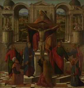 耶稣受难像的象征性表达，c。 1492