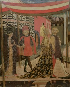 Adimari Cassone，c.1450（面板上的蛋彩画）