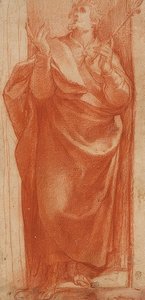 站立的圣王。约于1570-80（？） 作者 吉罗拉莫·穆恰诺