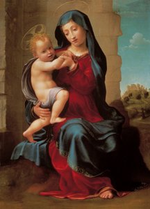 圣母和圣婴 作者 朱利亚诺·布加迪尼（Giulia Bugiardini）