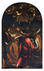 圣约瑟夫的苦难（Agony of St Joseph） 朱利奥-切萨雷-普罗卡奇尼（1574-1625 年）1616 年绘画 私人收藏 作者 朱利奥·塞萨雷·普罗卡西尼