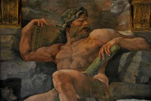 巨人陷落巨人殿堂，1536年 作者 朱利奥·罗马诺