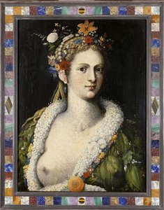 弗洛拉妓女，CA 1590。 作者 朱塞佩·阿辛博多
