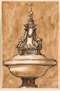 洗礼池 作者 朱塞佩·巴贝里（Giuseppe Barberi）