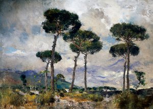 松树 作者 朱塞佩·卡夏罗（Giuseppe Casciaro）