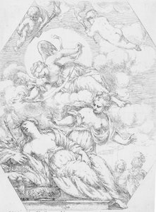 Dido on the Funeral Pyre, 1650-1700.