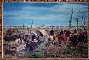 1859年马根塔战役中的意大利军营（布面油画