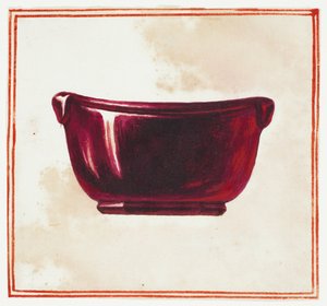 紫色碗 作者 朱塞佩·格里索尼