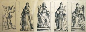 由Giuseppe Maria Mitelli创作的17世纪塔罗牌 作者 朱塞佩·玛丽亚·米特利