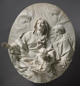 处女的教育，约1700年 作者 朱塞佩·马佐利（Giuseppe Mazzuoli）