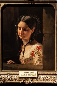 女人半身像，未婚夫露西娅