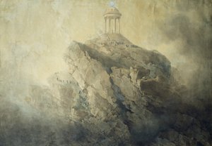 拿破仑的寓言》，朱塞佩-皮特罗-巴盖蒂（1764-1831），纸上水彩画