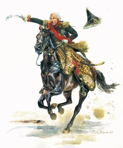 第一帝国：伊斯特拉公爵让-巴蒂斯特-贝西耶斯（1768-1813 年）的嘱托 - 让-巴蒂斯特-贝西耶斯 作者 朱塞佩·拉瓦（Giuseppe Rava）