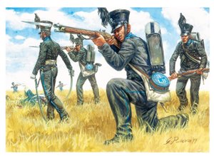 第一帝国：不伦瑞克黑人步兵团 - 第一帝国：不伦瑞克莱布营步兵团（插图） 作者 朱塞佩·拉瓦（Giuseppe Rava）