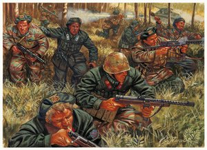 第二次世界大战：朱尼奥-瓦莱里奥-西皮奥内-博尔热塞亲王（1906-1974 年）率领意大利 Xe Flotiglia MAS 或 DECIMA MAS 或 X Mas 部队 作者 朱塞佩·拉瓦（Giuseppe Rava）