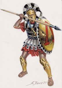 斯巴达角斗士 作者 朱塞佩·拉瓦（Giuseppe Rava）